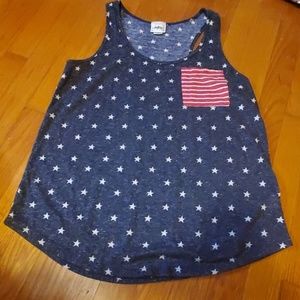 Daytrip Tops - American Flag Tank Daytrip Tops - American Flag Tank